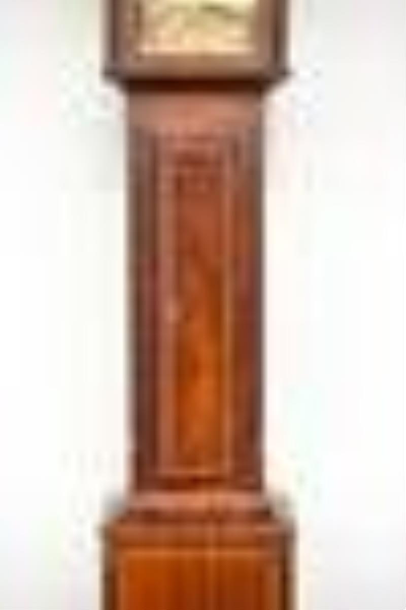 W.H.C. Riggs Tall Case Clock Philadelphia C. 1795