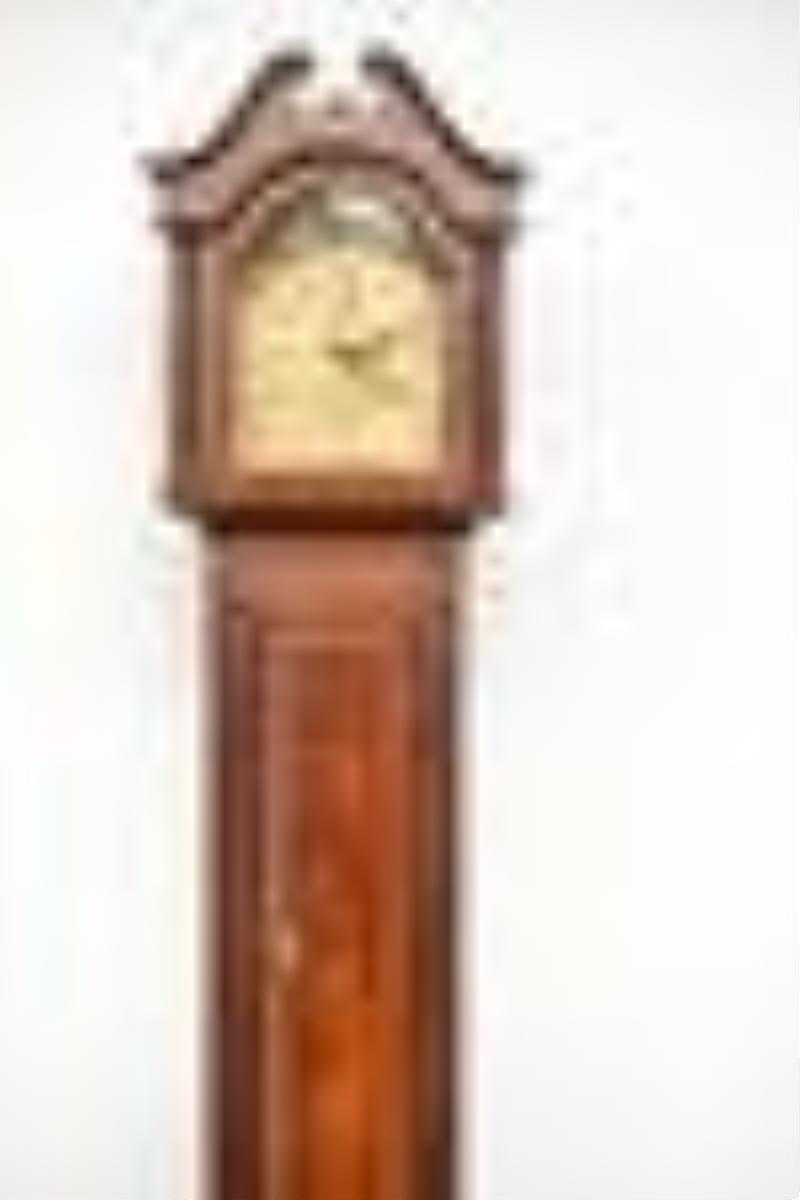 W.H.C. Riggs Tall Case Clock Philadelphia C. 1795