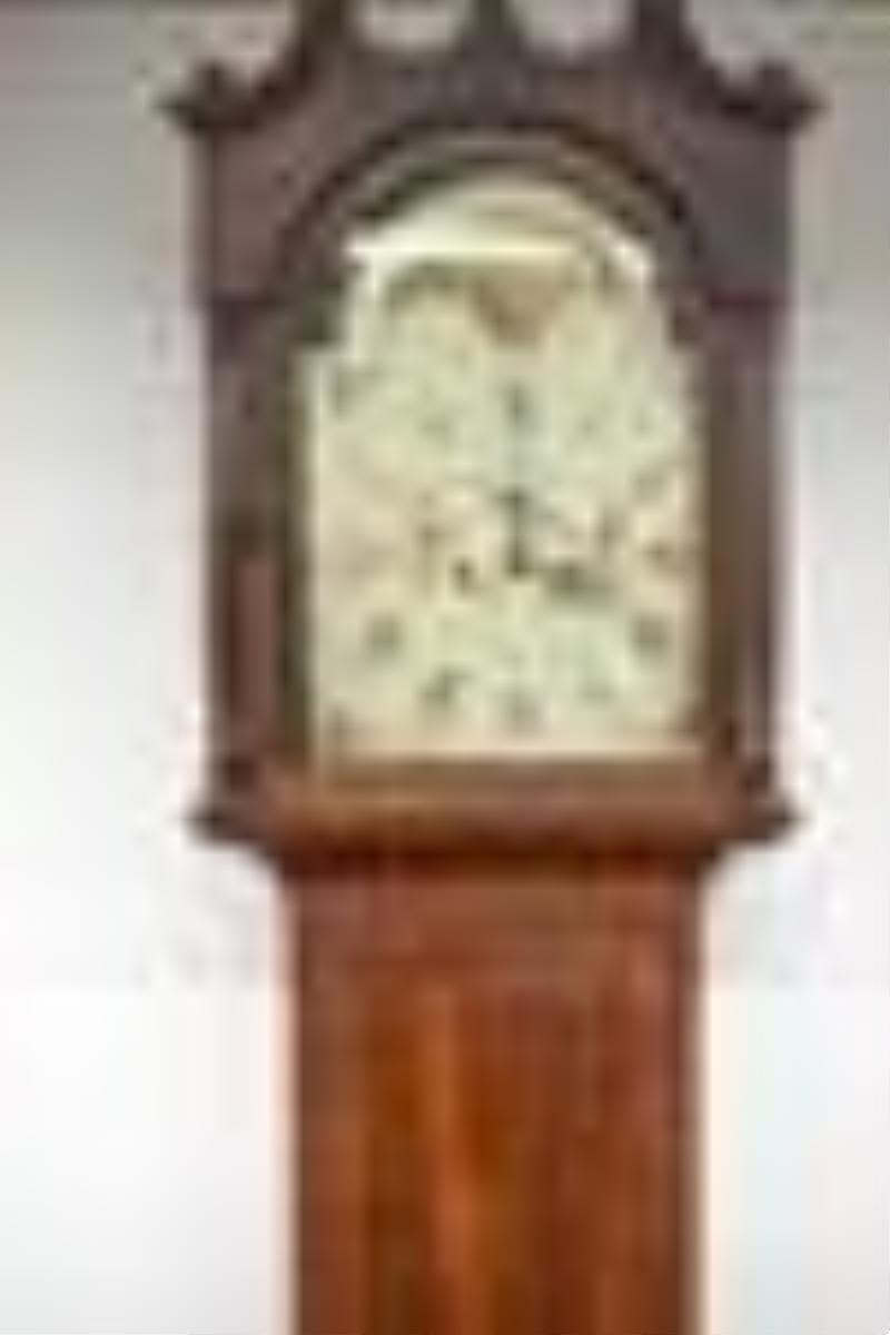 Antique Philadelphia Tall Case Clock Circa 1790-