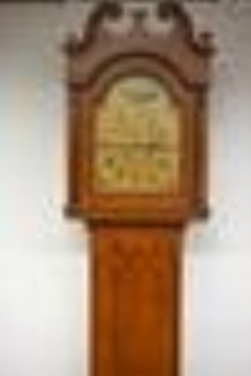Antique Pennsylvania Tall Case Clock Circa 1800