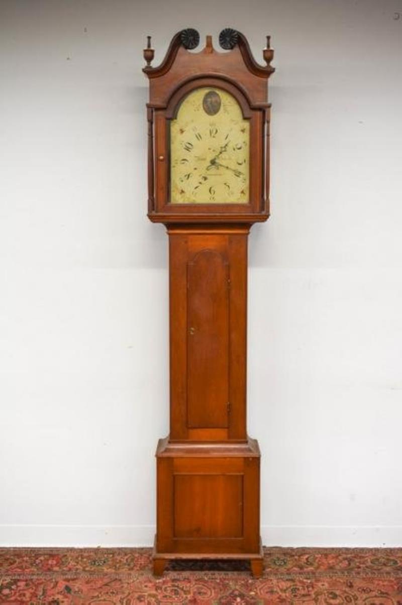 David Scheidt Tall Case Clock Sumneytown, PA