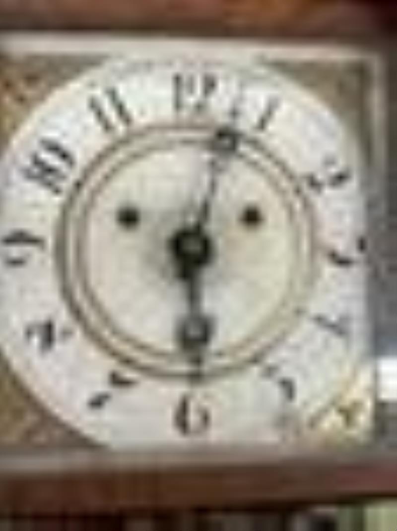 Silas HOADLEY, upside down pillar &scroll clock