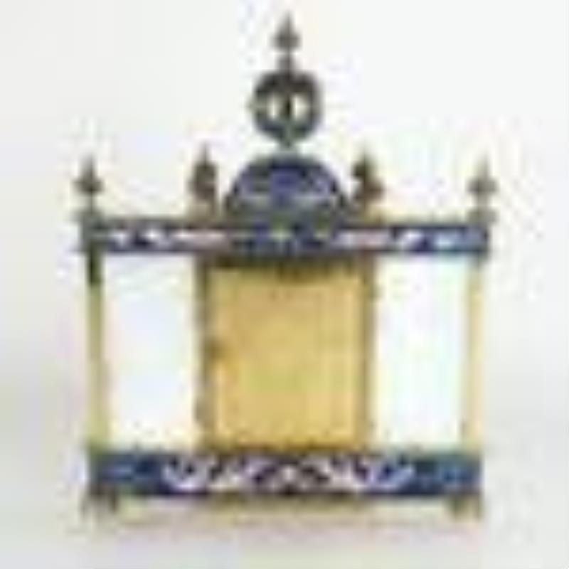 Renaissance-Style Enamel & Cloisonne Clock