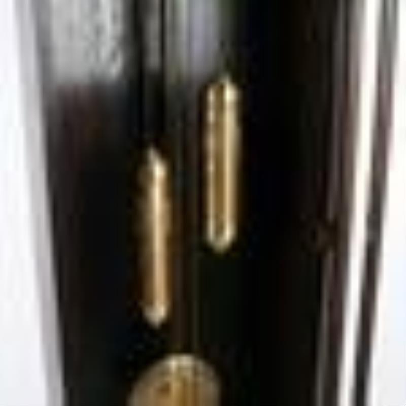Arts & Crafts-Style Oak Grandfather Clock
