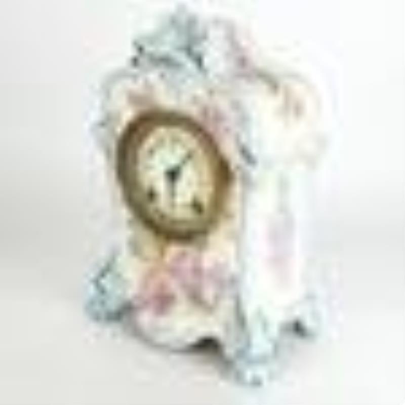German Bonn Ceramic Mantel Clock