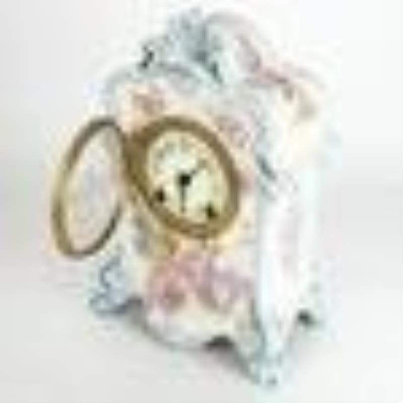 German Bonn Ceramic Mantel Clock