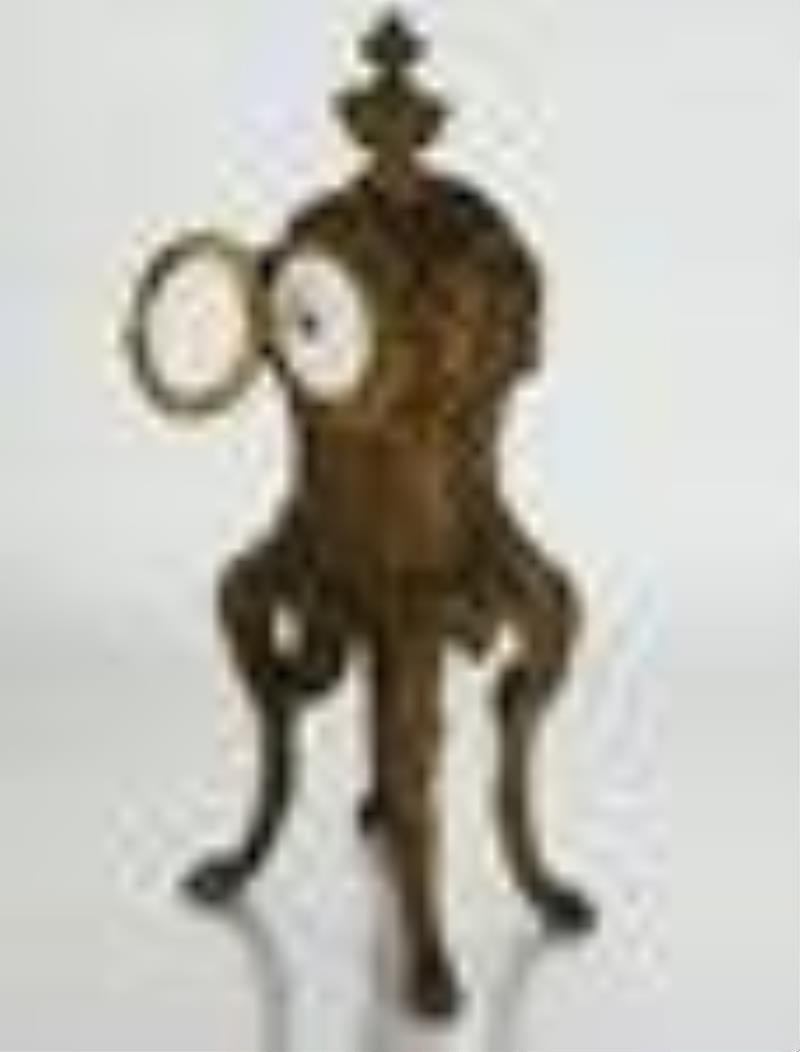 Bronze Miniature French-Style Clock