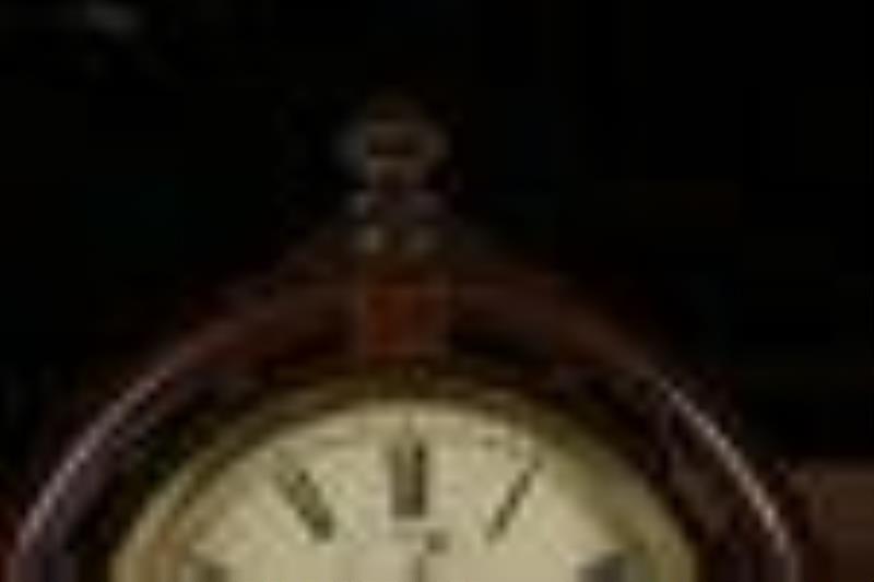 Victorian Scottish Mahogany Tall Case Clock