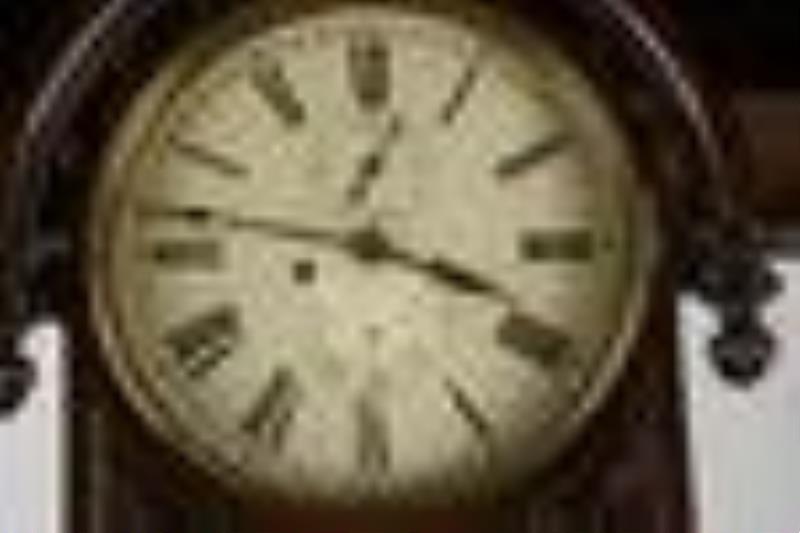Victorian Scottish Mahogany Tall Case Clock