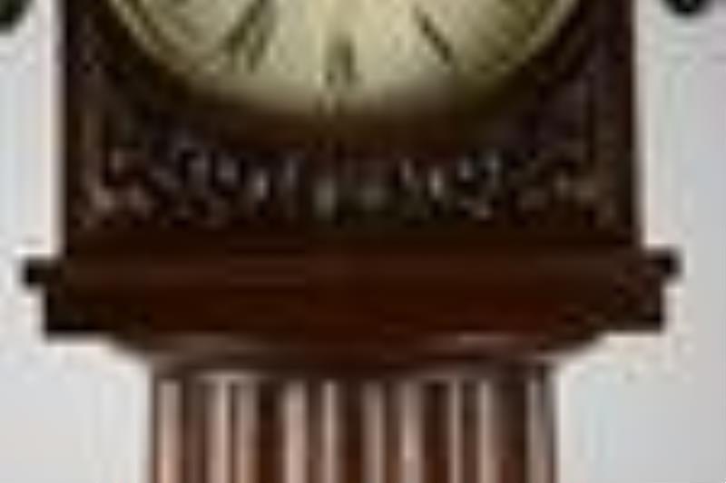 Victorian Scottish Mahogany Tall Case Clock