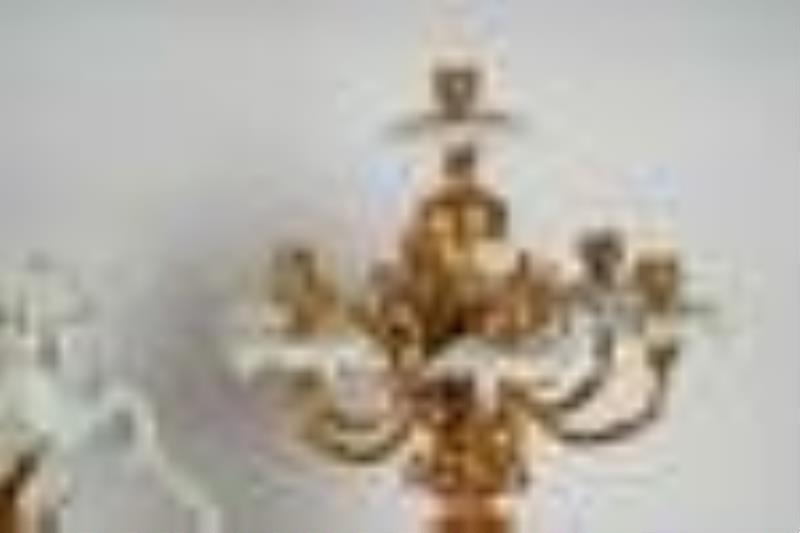 Italian Three-Piece Clock Garnitures