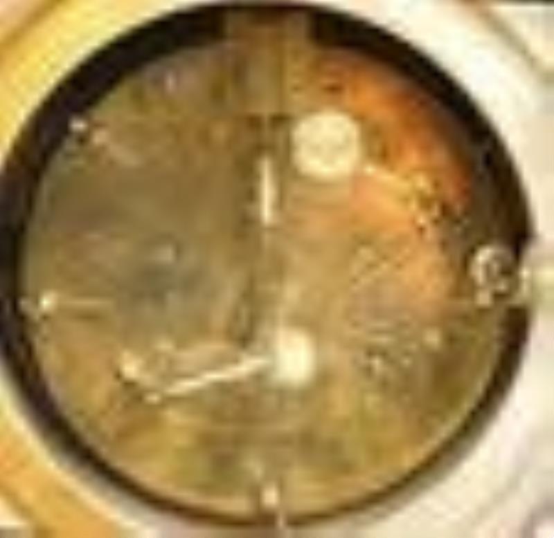 Lenzkirch Porcelain Mantel Clock