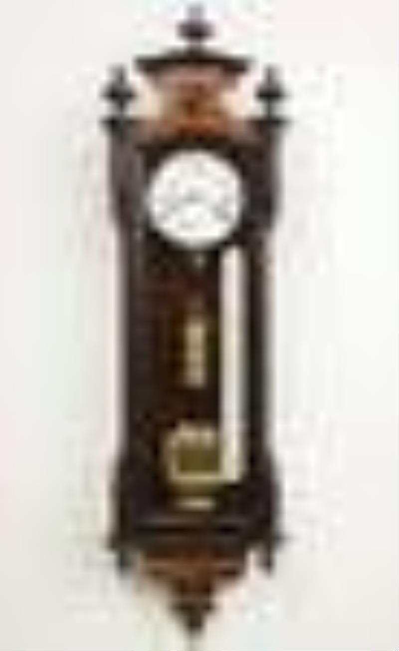 30 day Vienna Regulator Calendar Clock