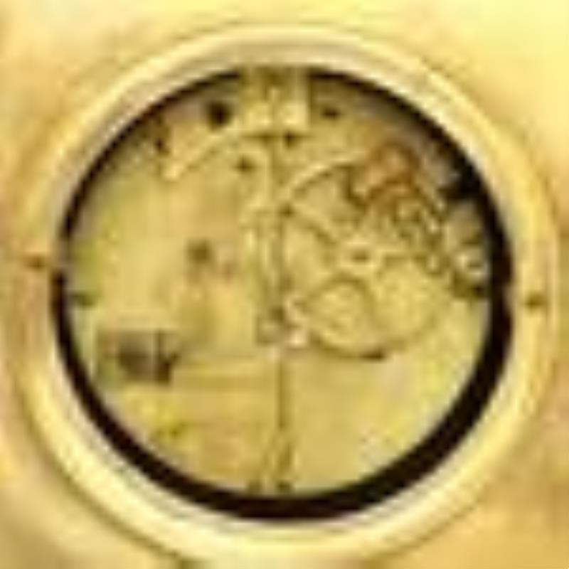 French Empire Gilt Bronze Mantel Clock