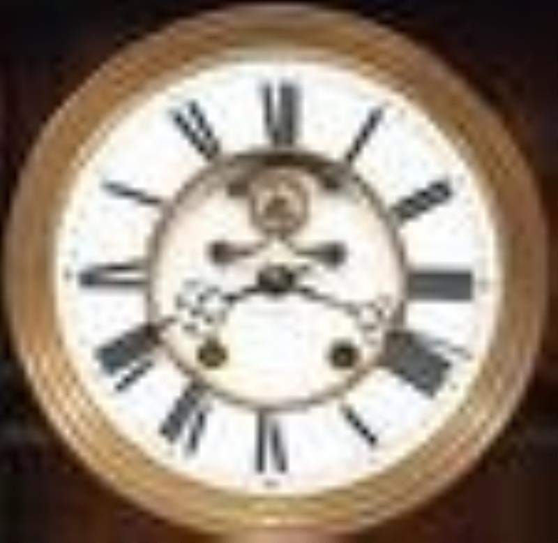 Lenzkirch Wall Clock With Visible Escapement