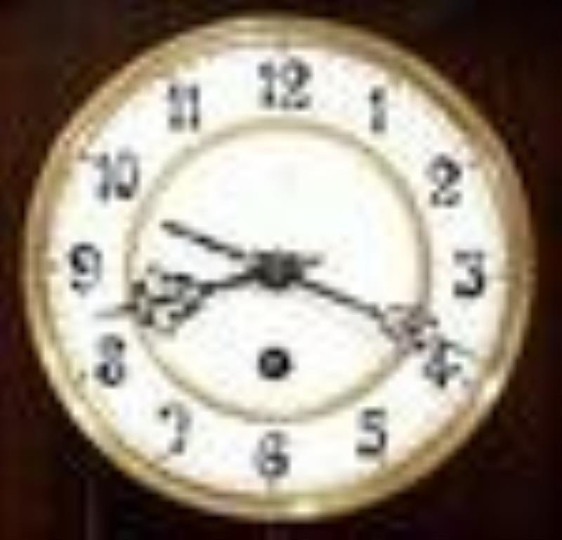 Lenzkirch Calendar Wall Clock