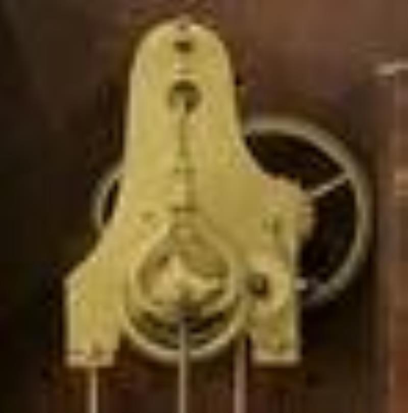 Samuel Abbott New Hampshire Type Mirror Clock