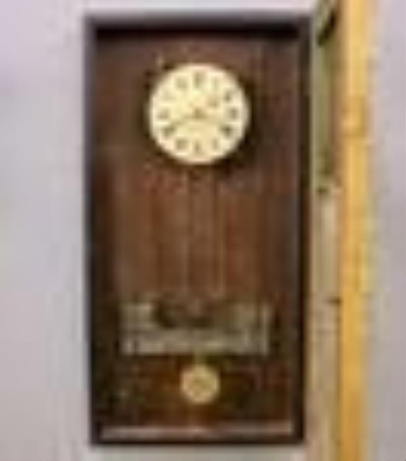 Samuel Abbott New Hampshire Type Mirror Clock