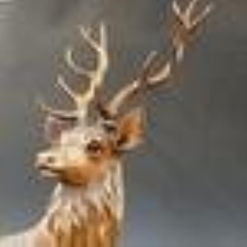 Black Forest Stag Clock