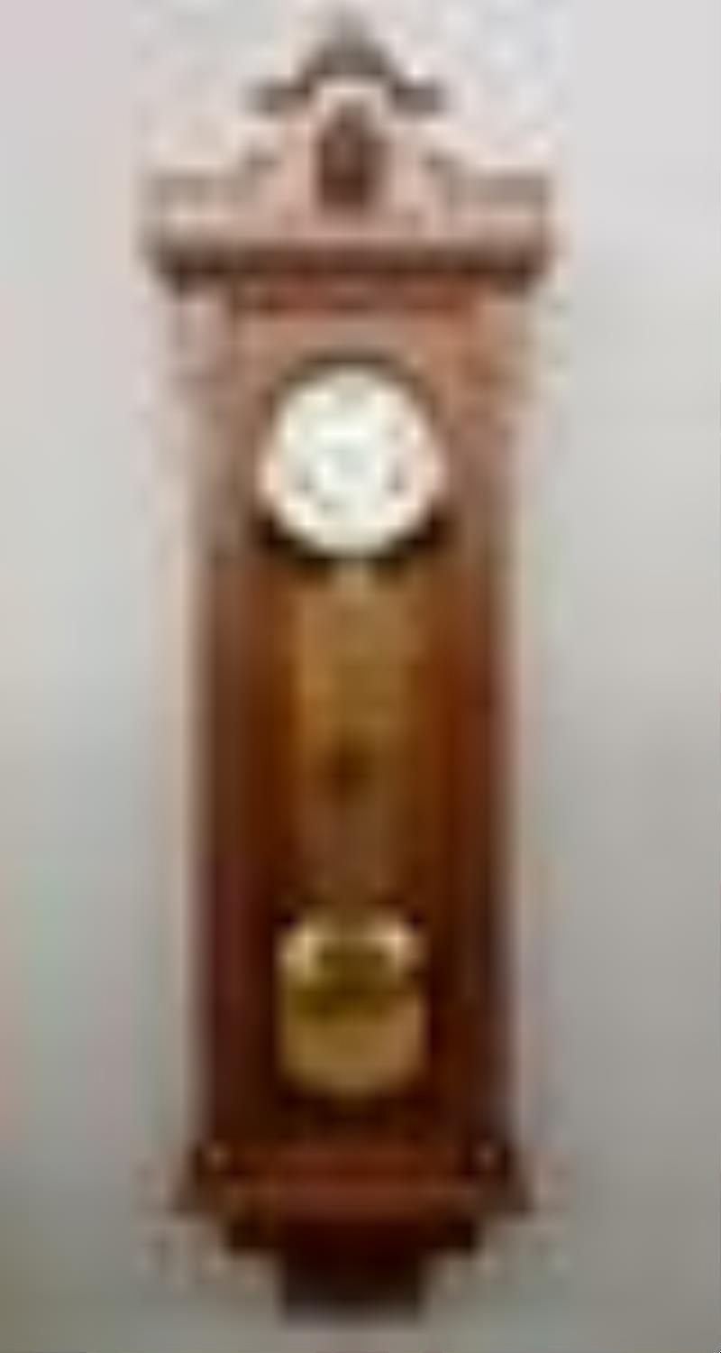 Pin Wheel Jeweler's Regulator Wall Clock