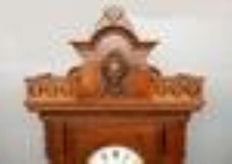 Pin Wheel Jeweler's Regulator Wall Clock