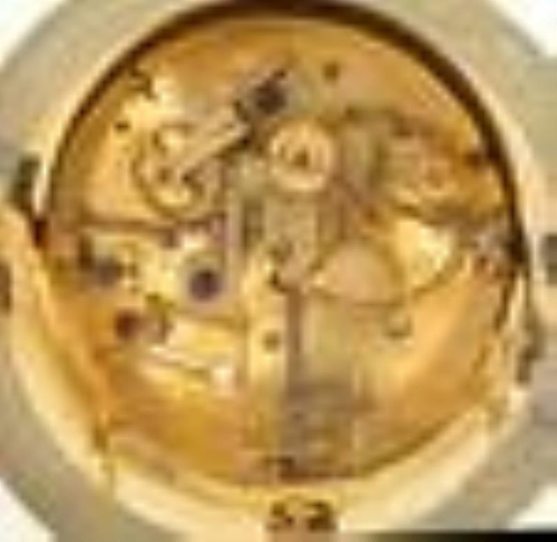 Farcot Lovers On A Swing Mantel Clock
