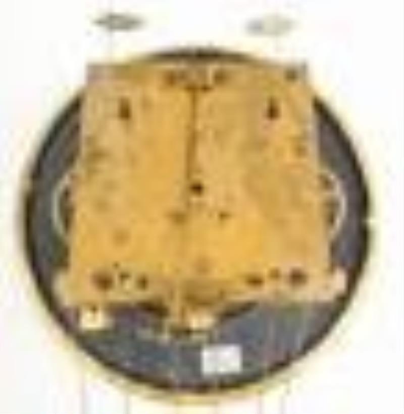 Gustav Becker Second Baroque 3 Weight Wall Clock