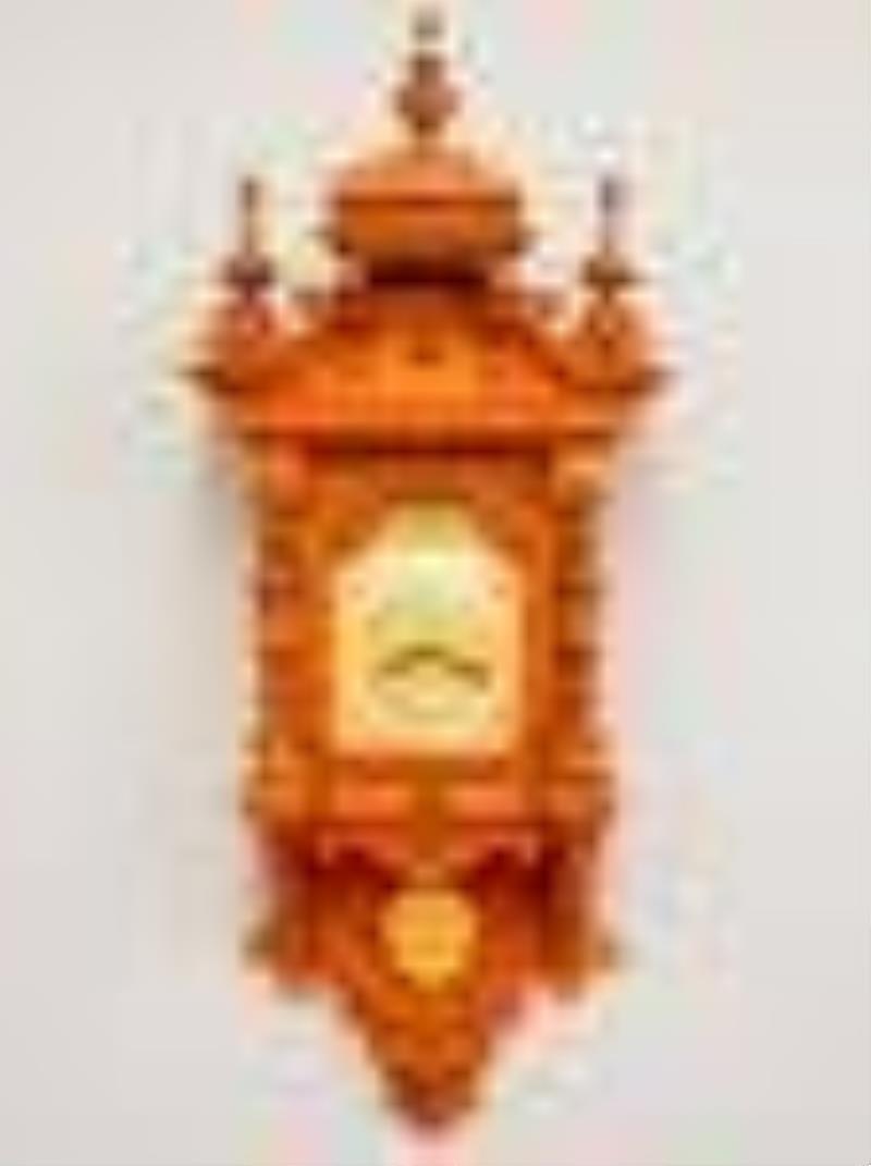 Gustav Becker Freischwinger Wall Clock
