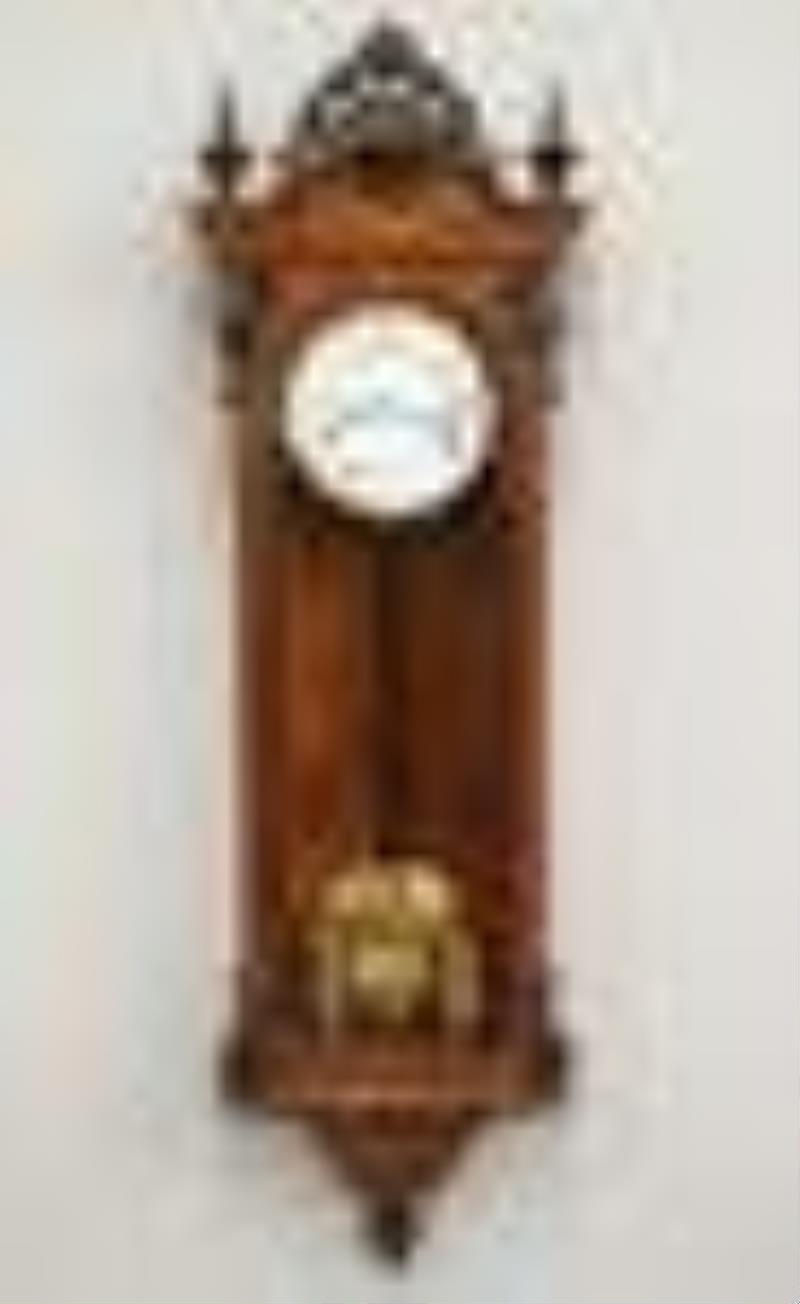 Lenzkirch Model 366 2 Weight Wall Clock