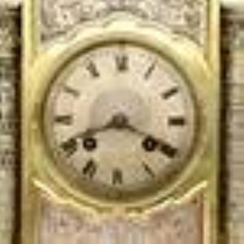 French Empire Bronze Mantel Clock