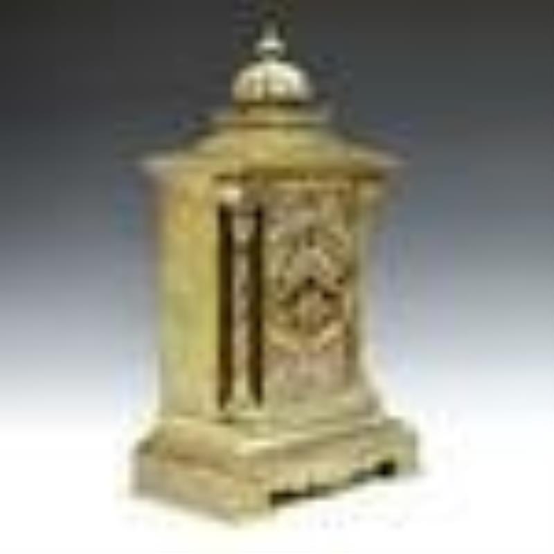French Empire Bronze Mantel Clock