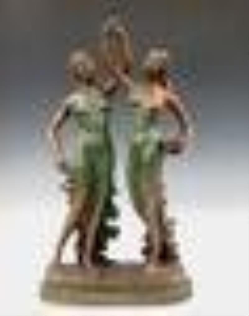 Swinging Arm Figural Clock