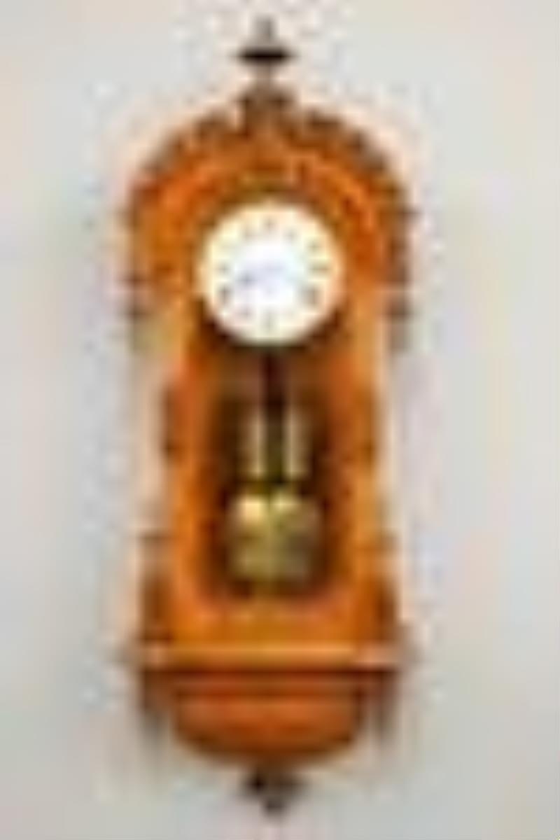2 Weight Vienna Regulator Wall Clock