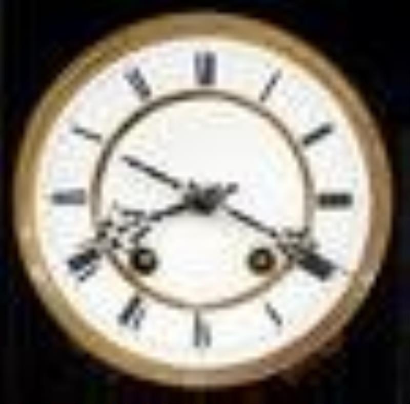 Carved Lenzkirch Wall Clock