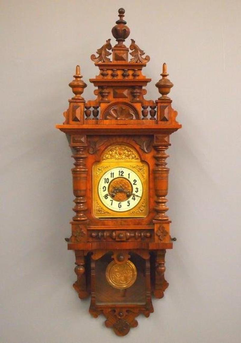 Gustav Becker Freischwinger Wall Clock