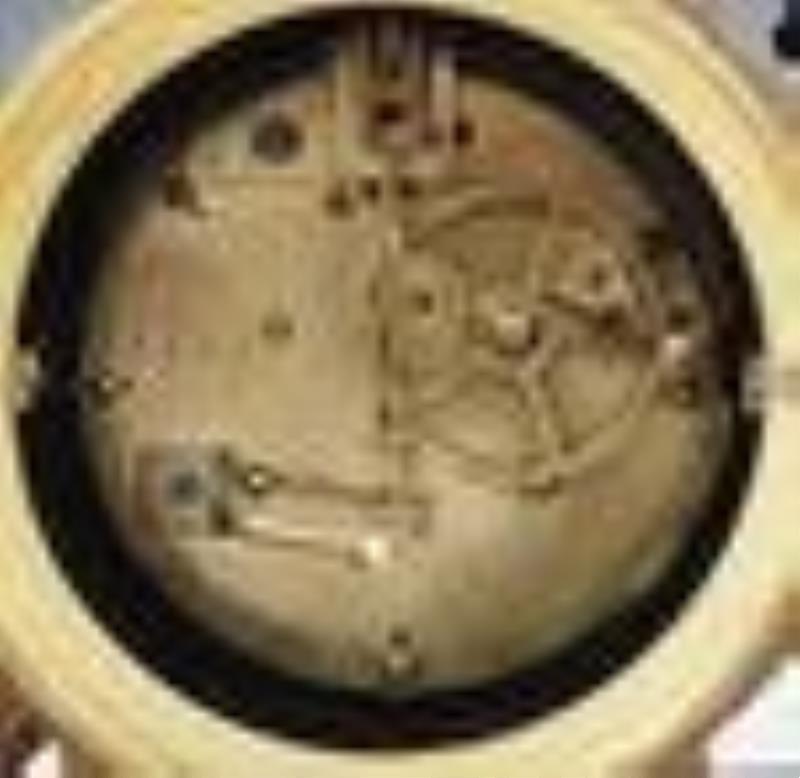 French Figural Mantel Clock