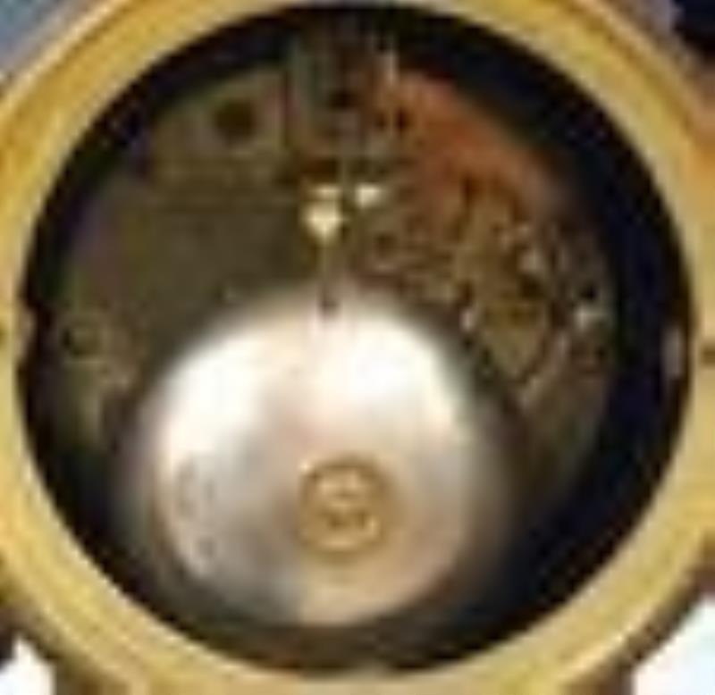 French Figural Mantel Clock