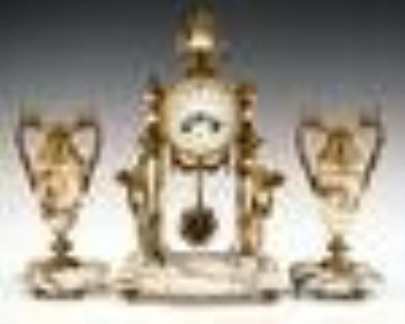 French Clock Set