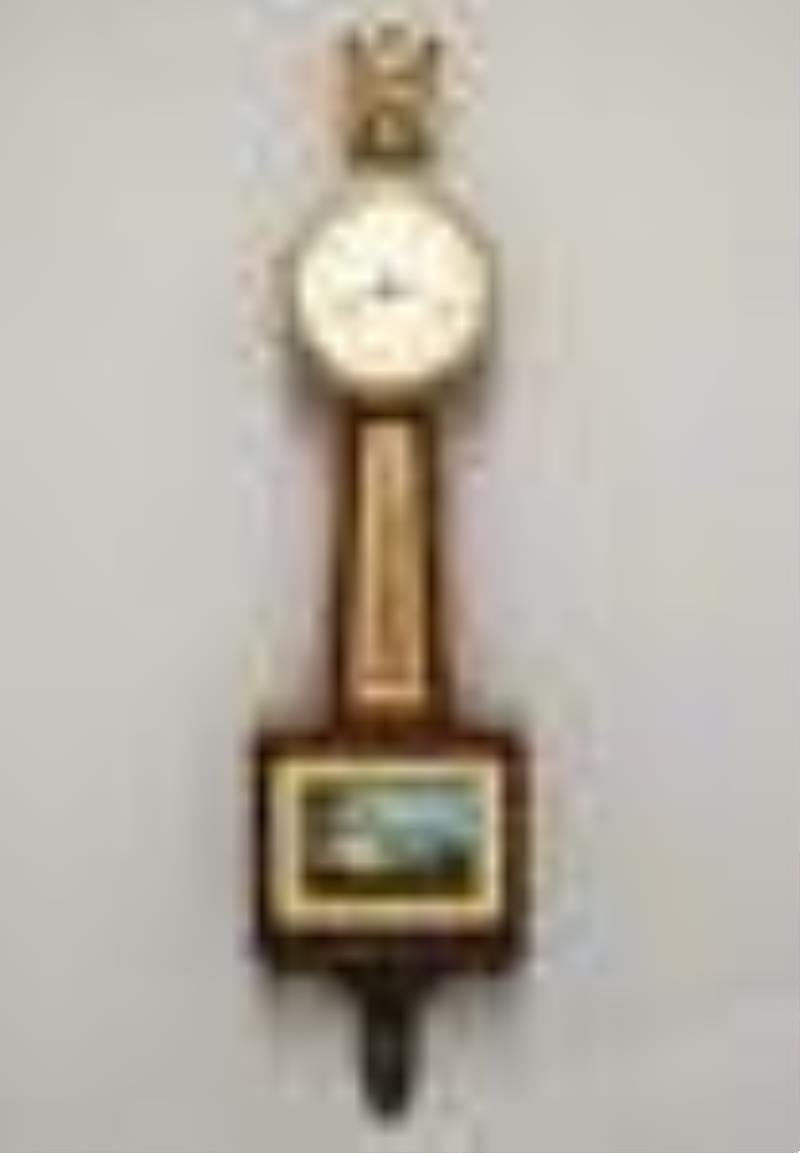 Mini Waltham Banjo Clock