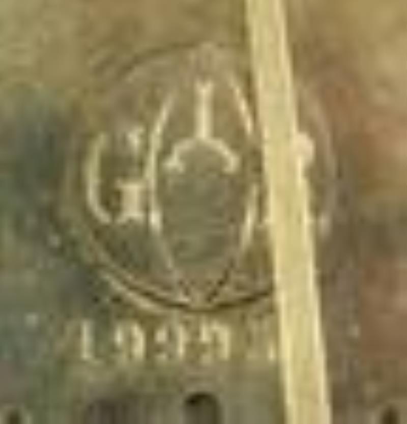 Riechel Bros. 2 Weight German Wall Clock