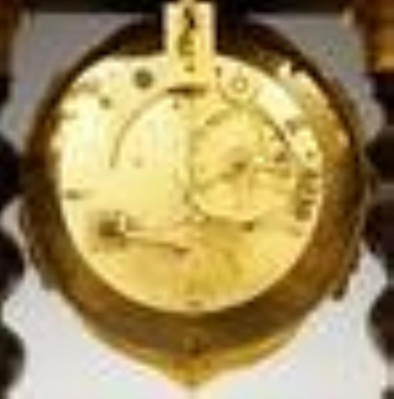 French Portico Clock