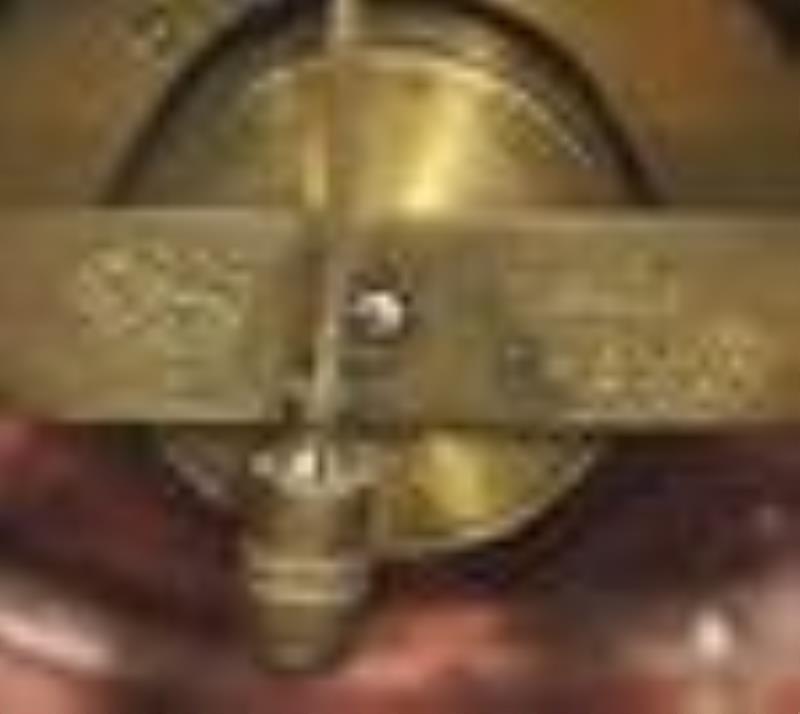 Lenzkirch Porcelain And Spelter Mantel Clock