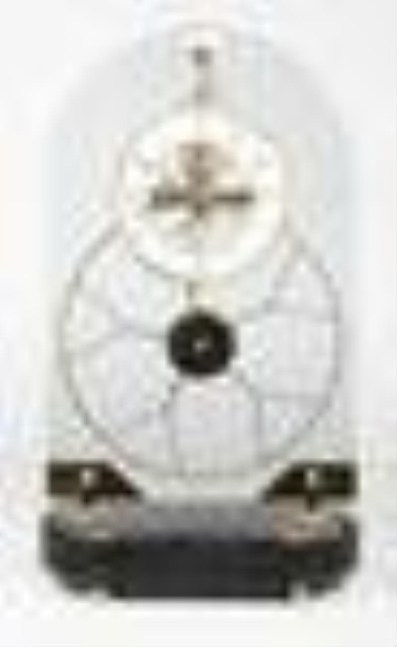 Great Wheel Skeleton Clock, dome