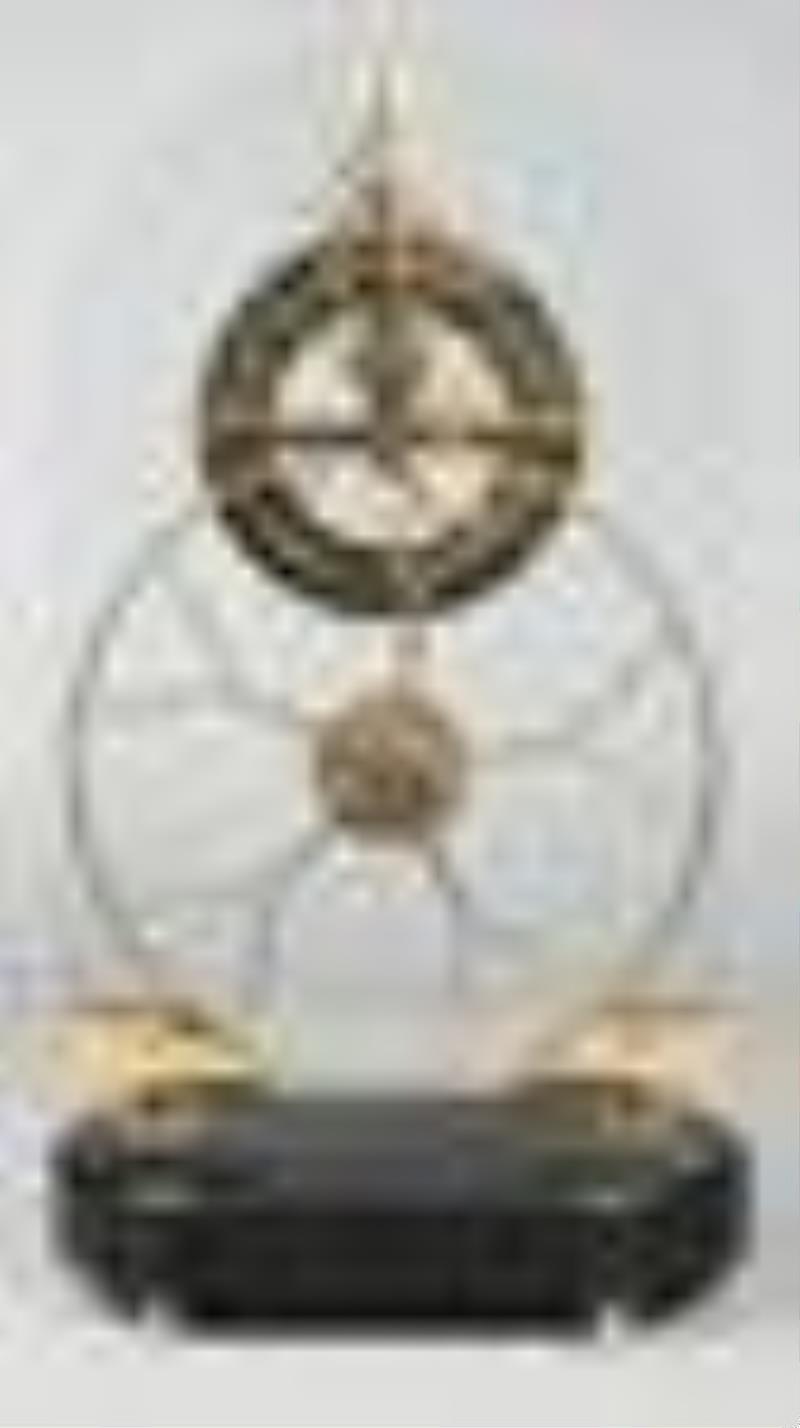 Great Wheel Skeleton Clock, dome