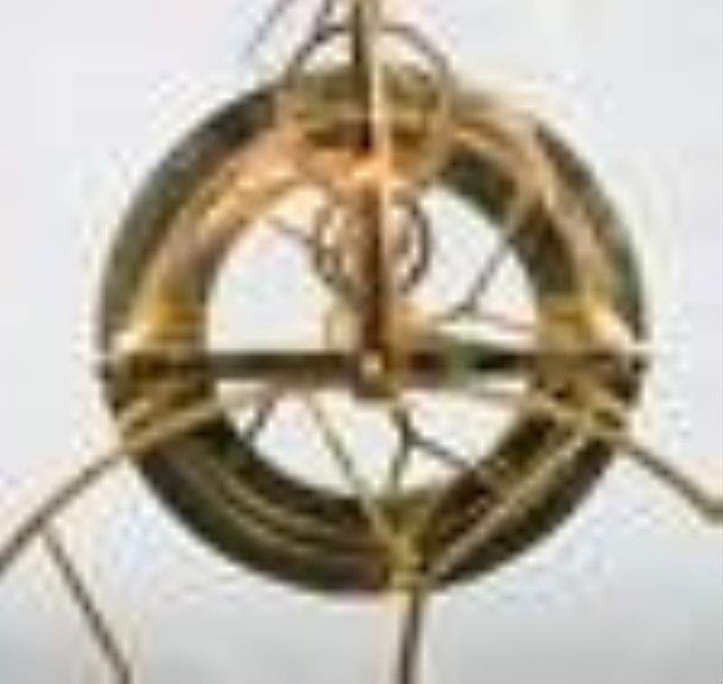 Great Wheel Skeleton Clock, dome