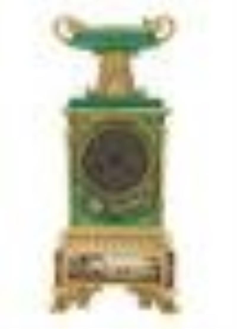 Handsome Jacob Petit Porcelain Clock