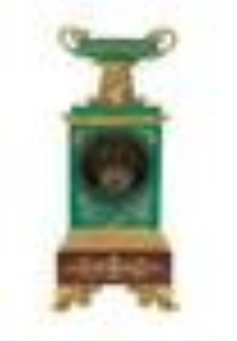 Handsome Jacob Petit Porcelain Clock