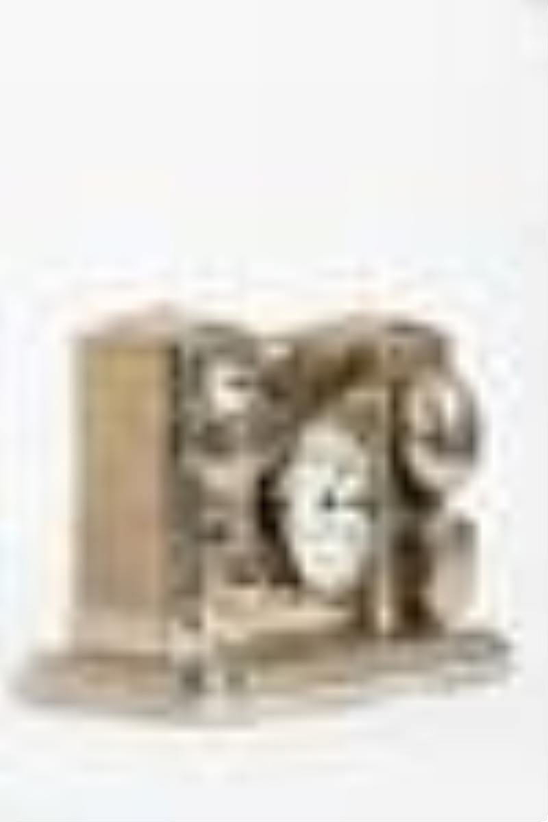 Darche Mfg. Co. Flashlight Electric Alarm Bank Clock