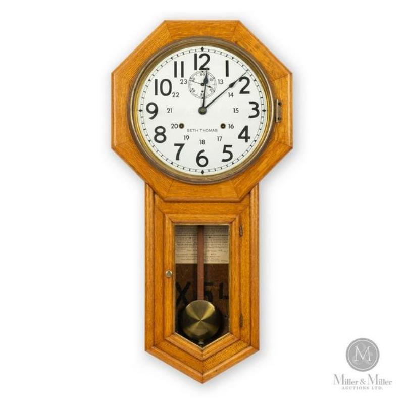 Seth Thomas World CPR Station Wall Clock