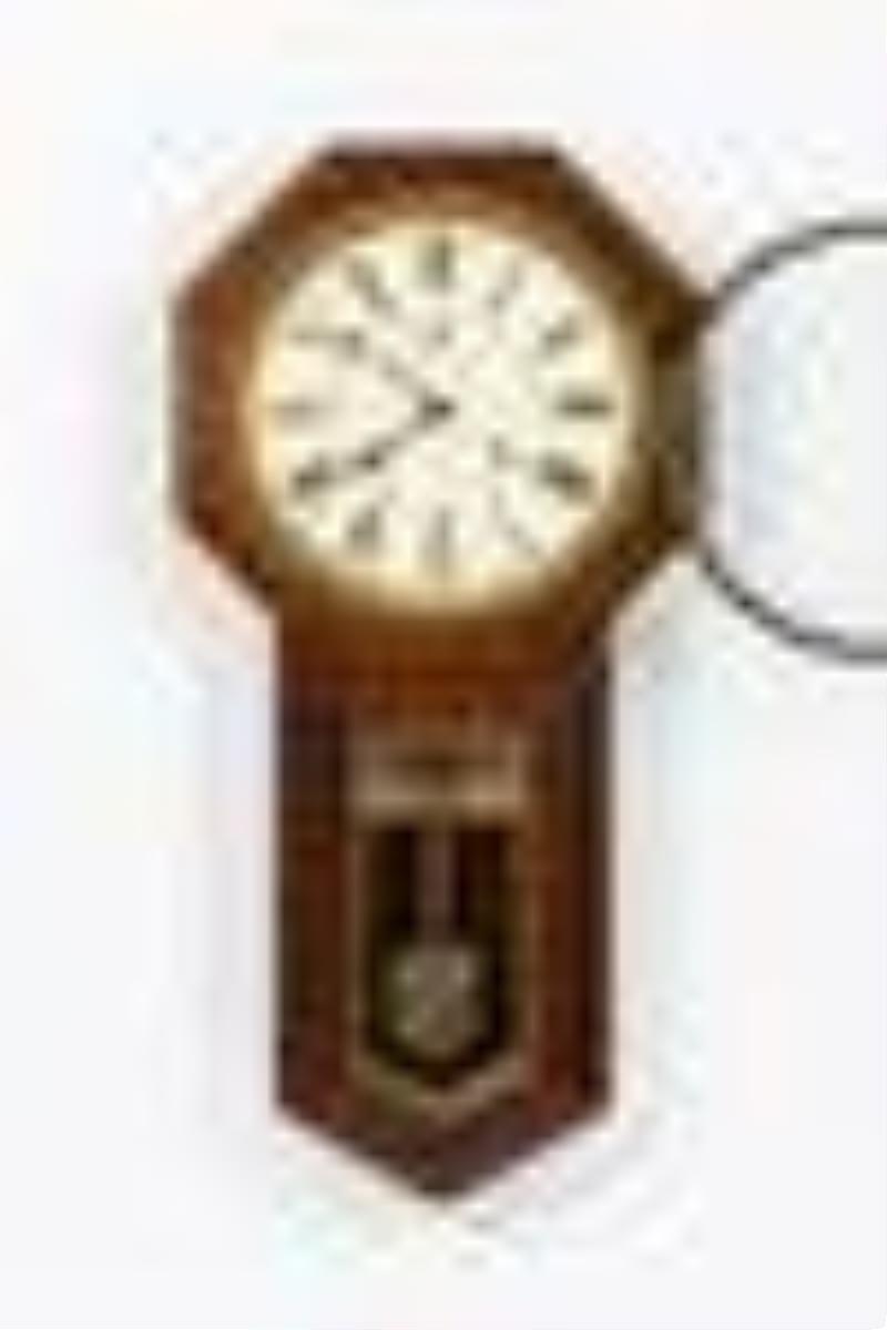 Seth Thomas World Portneuf, Quebec CPR Station Wall Clock